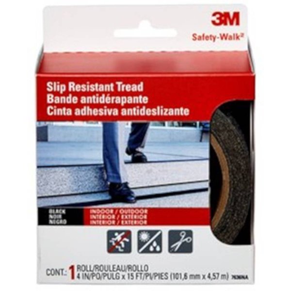 3M Tread Slip-Resistant 4Inx15Ft 7636NA